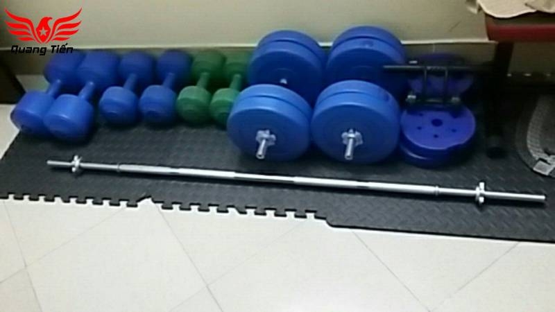 Tạ bánh đĩa nhựa giá rẻ nhất, bền đẹp nhất