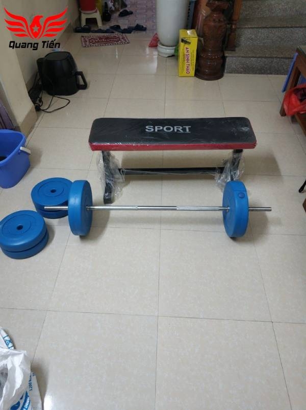 Tạ bánh đĩa nhựa giá rẻ nhất, bền đẹp nhất