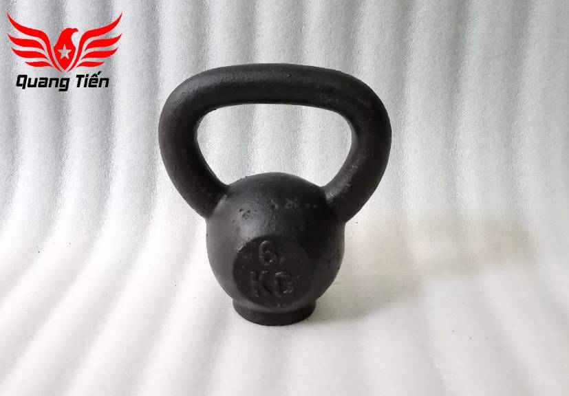 Tạ bình vôi, tạ ấm 14 kg ( tạ quai xách ) gang đúc liền khối siêu đẹp 2021