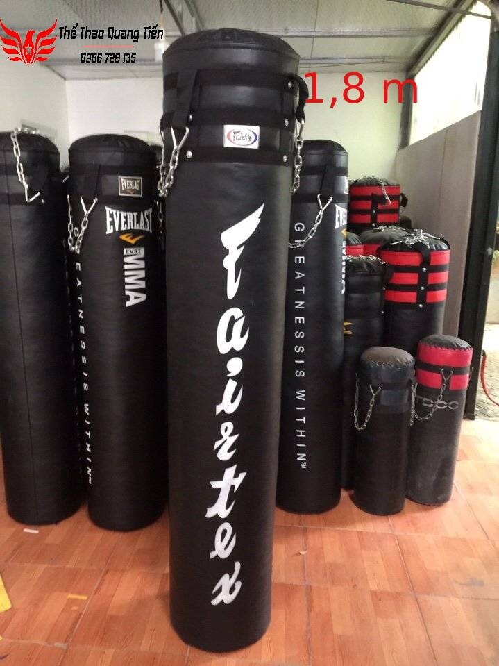 Bao đấm Fairtex 1,5m màu đen chính hãng