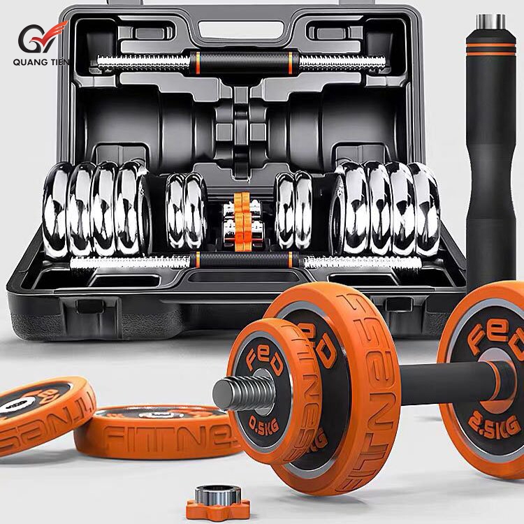 Bộ Tạ Tay Điều Chỉnh 4 IN 1 FED Tạ Gang-Loại 20-30KG.