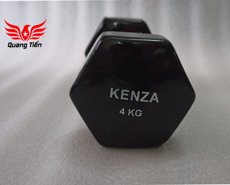 Tạ tay cao su cao cấp Kenza 4 kg (giá 1 quả)
