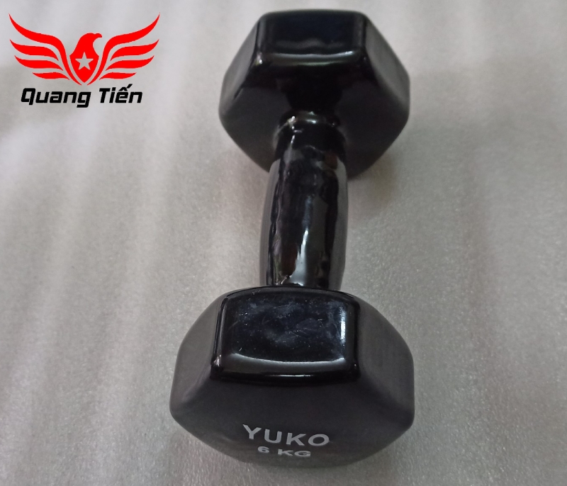 Tạ tay cao su cao cấp yuko 7 kg (giá 1 quả)