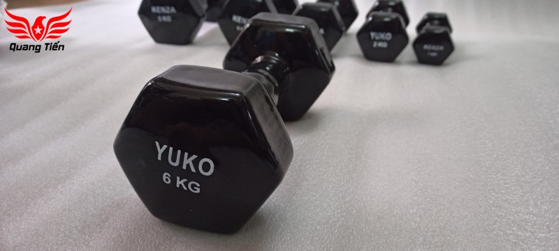 Tạ tay cao su cao cấp yuko 7 kg (giá 1 quả)