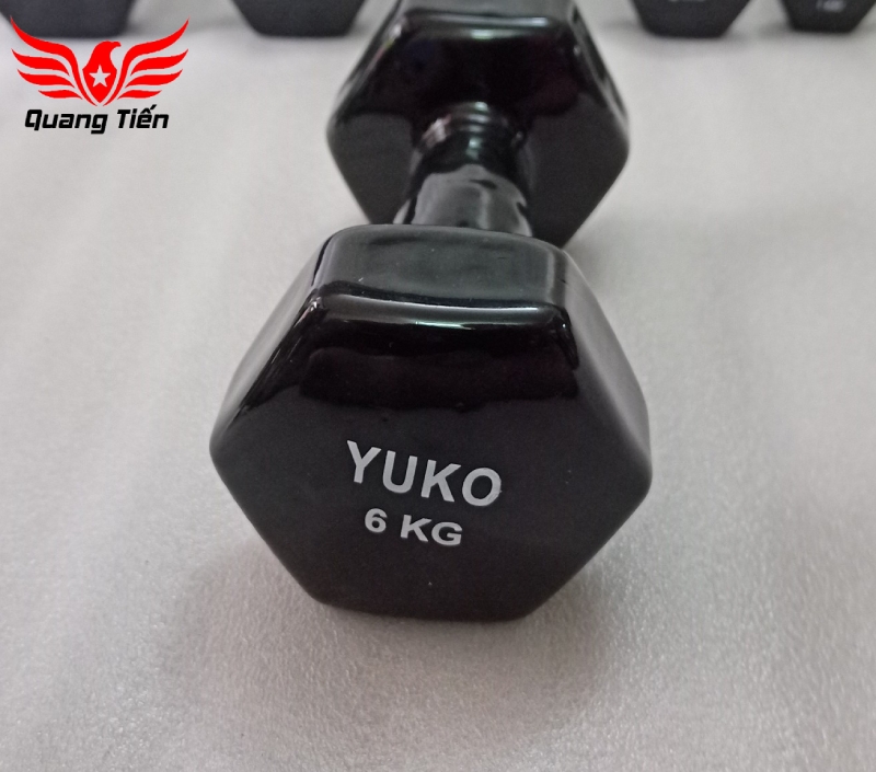 Tạ tay cao su cao cấp yuko 7 kg (giá 1 quả)