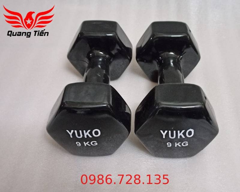 Tạ tay cao su cao cấp Yuko 8 kg (giá 1 quả)