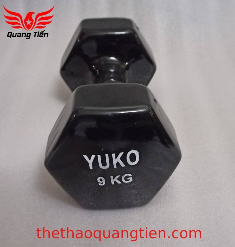 Tạ tay cao su cao cấp Yuko 9 kg (giá 1 quả)