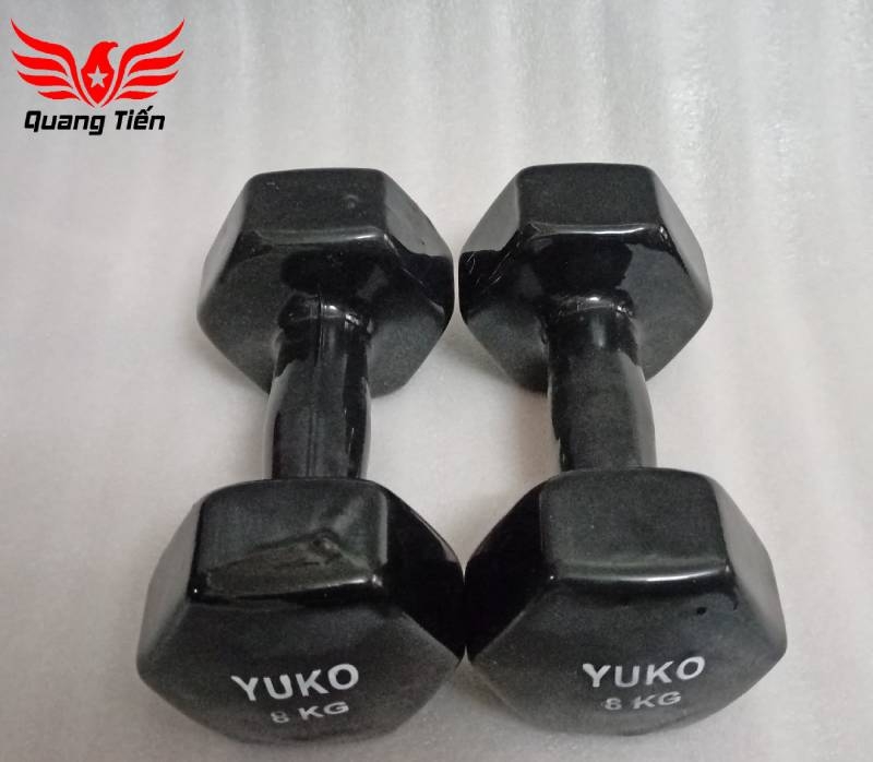 Tạ tay cao su cao cấp Yuko 9 kg (giá 1 quả)