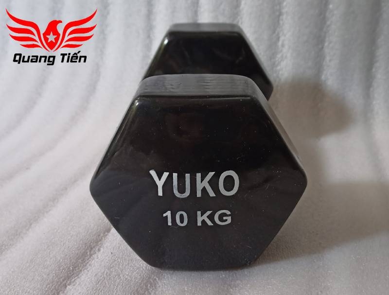 Tạ tay cao su cao cấp Yuko 10 kg ( giá 1 quả )