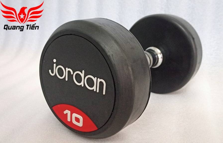 Tạ tay cao su Jordan 10kg cao cấp chính hãng QT21 ( giá 1 chiếc)