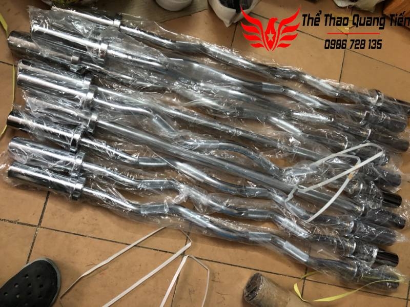 Đòn tạ 1,2 m phi 50 nhập khẩu Iron Bull siêu đẹp QT307 (Giá 1 Chiếc)