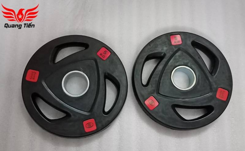 Tạ bánh đĩa cao su cao cấp Goldnova phi 50 nhập khẩu