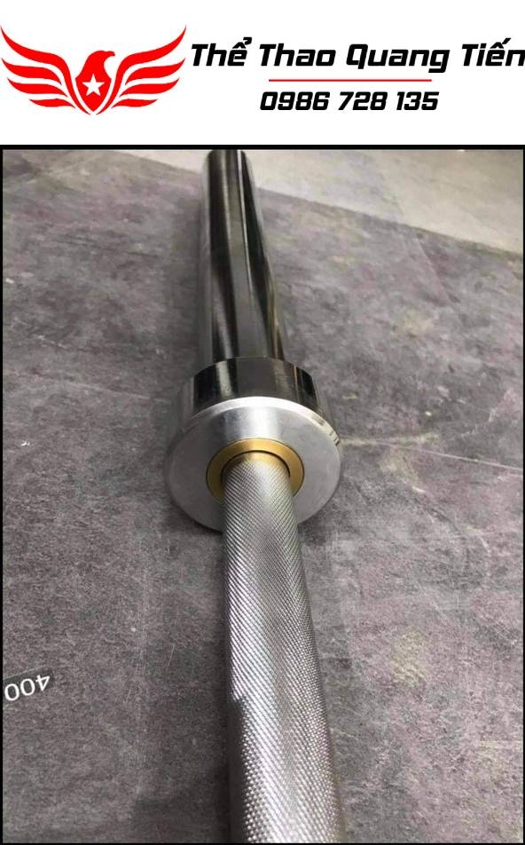 Đòn tạ 2,2 m phi 50 Iron Bull nhập khẩu siêu đẹp chính hãng nặng 20 kg