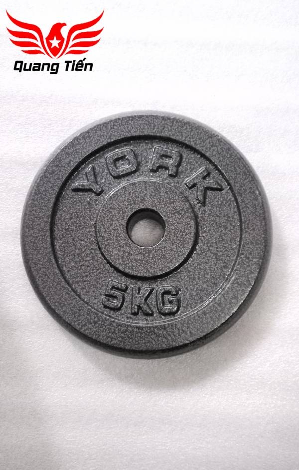 Tạ bánh đĩa sắt nhập khẩu siêu đẹp sơn bóng 2,5kg