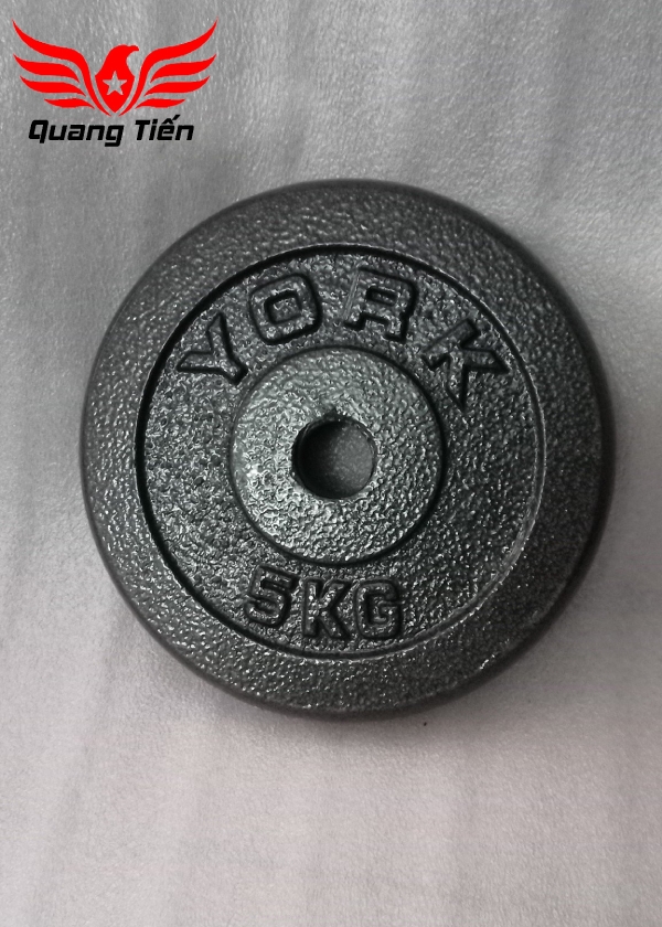 Tạ bánh đĩa sắt nhập khẩu siêu đẹp sơn bóng 2,5kg