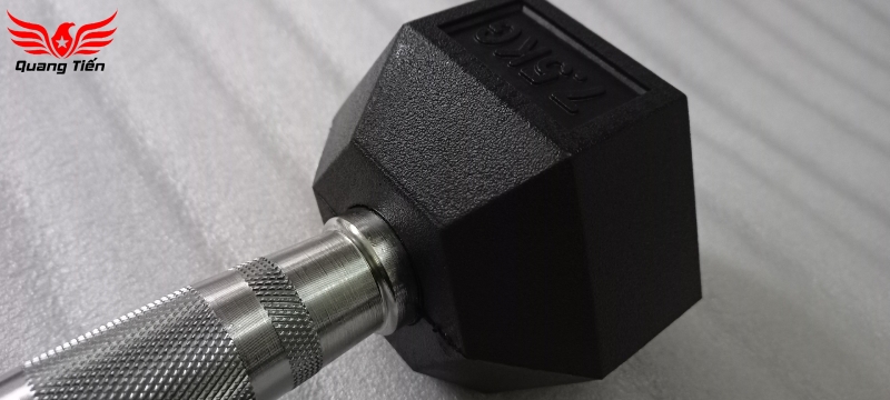 Tạ tay cao su lục giác cao cấp Iron Bull nhập khẩu ( giá 1 quả )