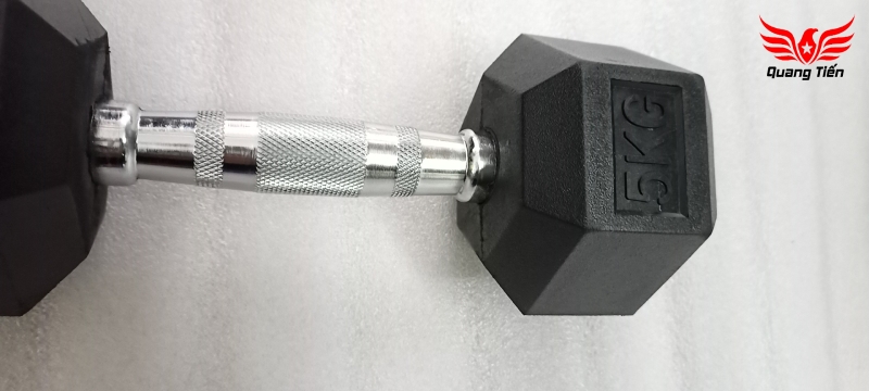 Tạ tay cao su lục giác cao cấp Iron Bull nhập khẩu ( giá 1 quả )