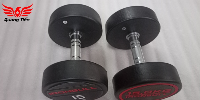 Tạ tay thép bọc cao su Ironbull IR04 nhập khẩu chính hãng