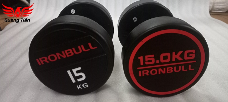 Tạ tay thép bọc cao su Ironbull IR04 nhập khẩu chính hãng