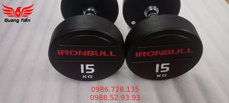 Tạ tay thép bọc cao su Ironbull IR04 nhập khẩu chính hãng