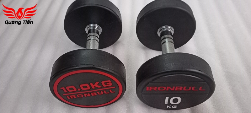 Tạ tay thép bọc cao su Ironbull IR04 nhập khẩu chính hãng