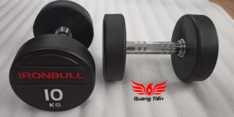 Tạ tay thép bọc cao su Ironbull IR04 nhập khẩu chính hãng