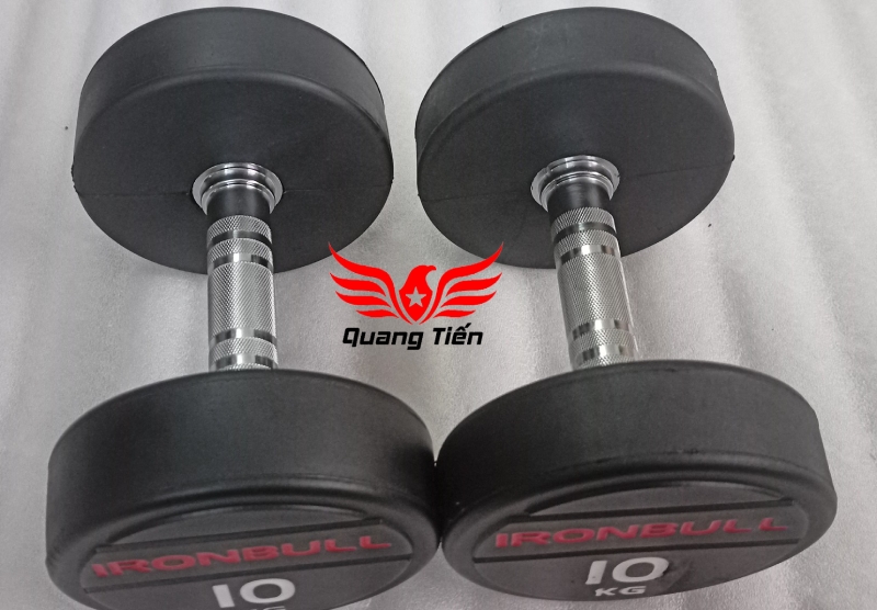 Tạ tay thép bọc cao su Ironbull IR04 nhập khẩu chính hãng