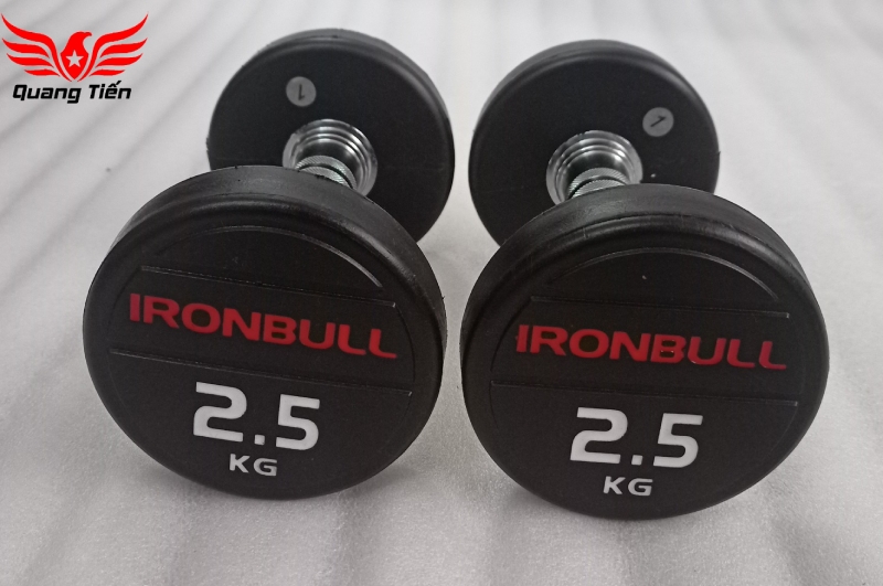 Tạ tay thép bọc cao su Ironbull IR04 nhập khẩu chính hãng