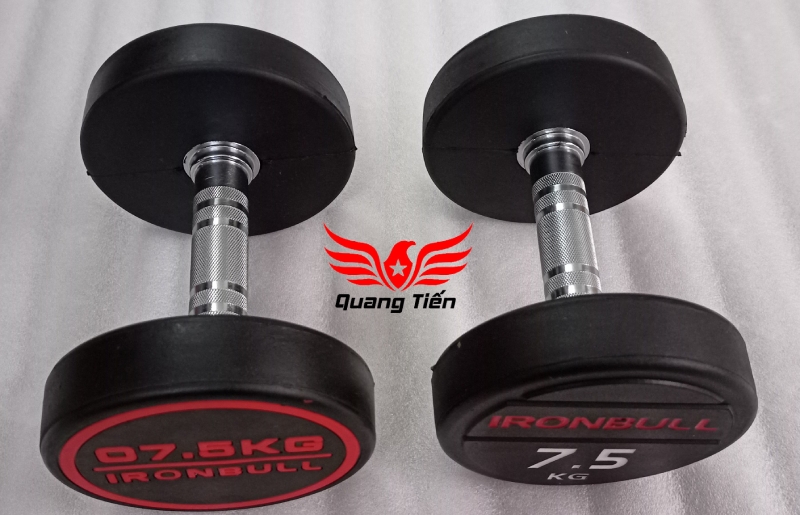 Tạ tay thép bọc cao su Ironbull IR04 nhập khẩu chính hãng