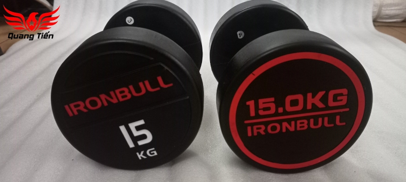 Tạ tay thép bọc cao su Ironbull IR04 nhập khẩu chính hãng