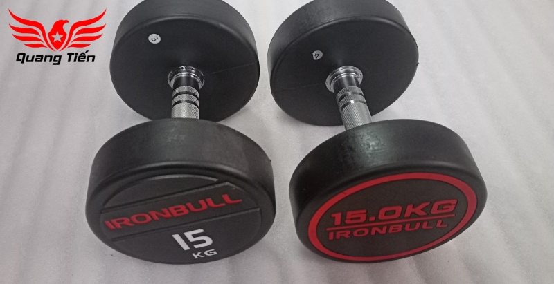Tạ tay thép bọc cao su Ironbull IR04 nhập khẩu chính hãng