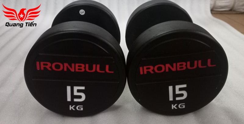 Tạ tay thép bọc cao su Ironbull IR04 nhập khẩu chính hãng