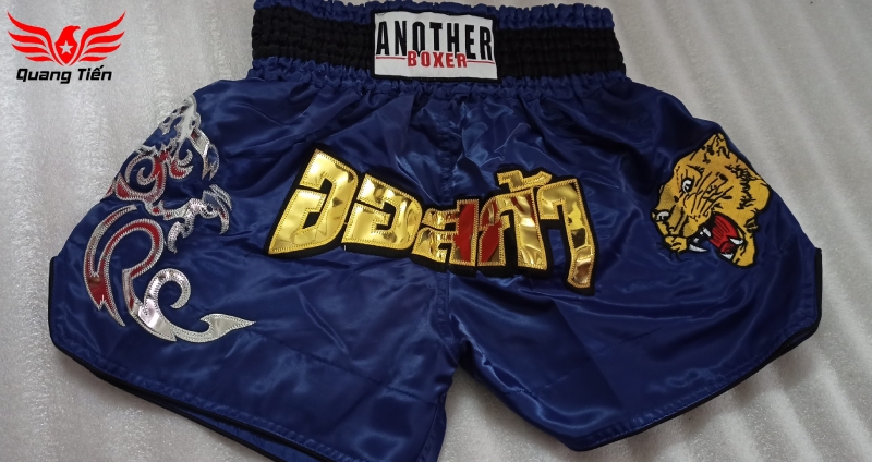 Quần Muay Thái Another Boxer Chính Hãng Muay Thai Short Chất Liệu Satin Cao Cấp | QT-024
