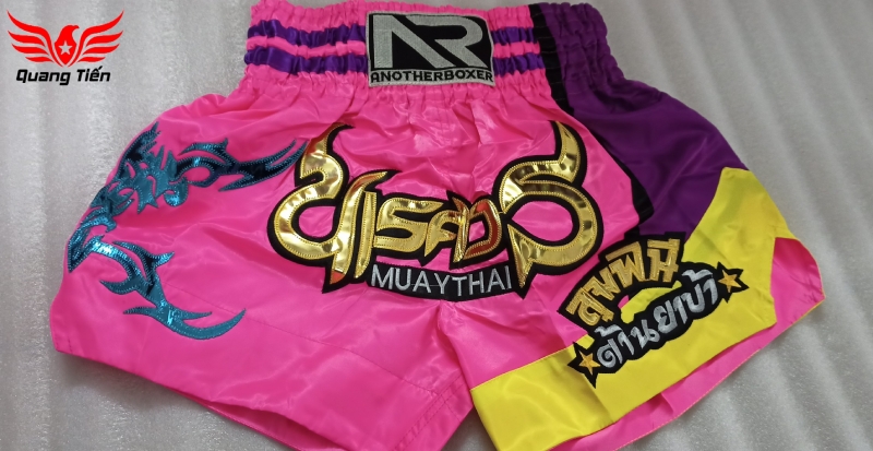Quần Muay Thái Another Boxer Chính Hãng Muay Thai Short Chất Liệu Satin Cao Cấp | QT-016