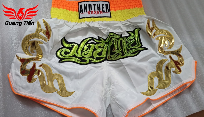 Quần Muay Thái Another Boxer Chính Hãng Muay Thai Short Chất Liệu Satin Cao Cấp | QT-025