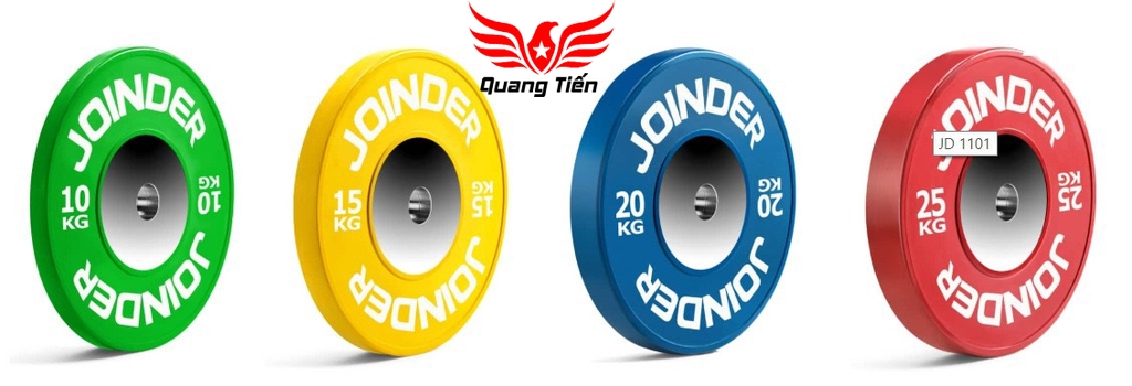 Tạ Đĩa Màu Joinder size 15kg chính hãng