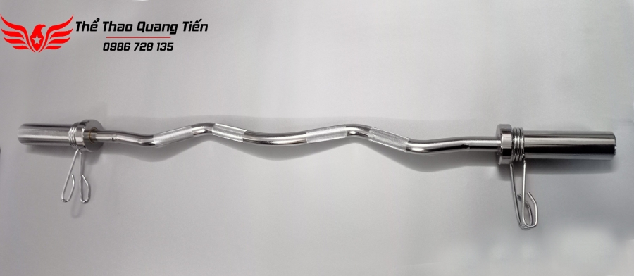 Đòn tạ hình chữ Z phi 50 nhập khẩu Iron Bull siêu đẹp QT308 (Chiếc)