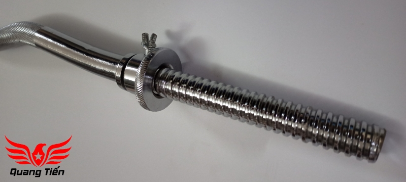 Đòn tạ chữ Z phi 27 mạ crom hàng nhập khẩu siêu đẹp (ốc có chốt) QT-304