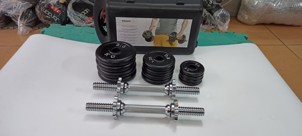 Tạ tay tháo lắp ghép  Hộp 20Kg