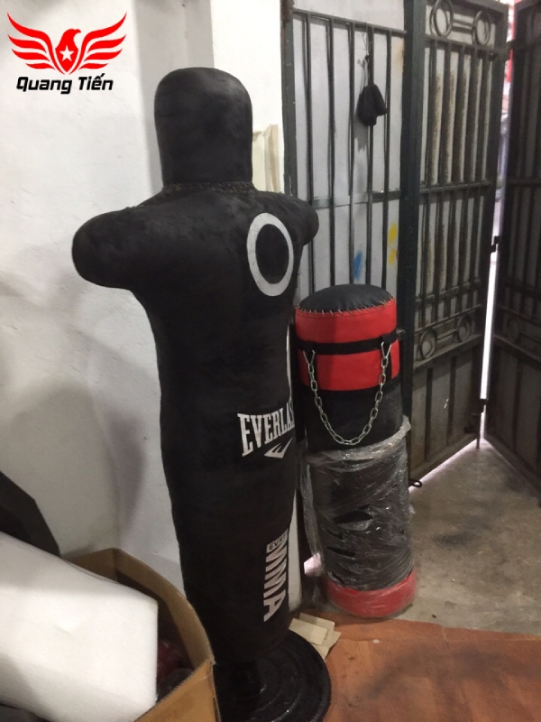 Trụ đấm da siêu dày ,đế gang nặng 95kg
