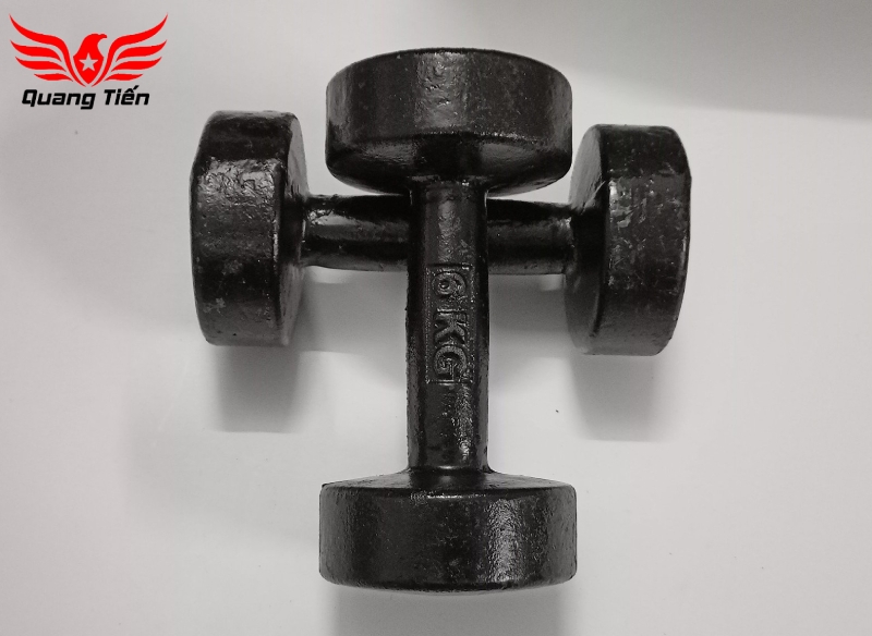 Tạ tay gang đúc loại đẹp 2022 10 kg ( giá 1 quả )