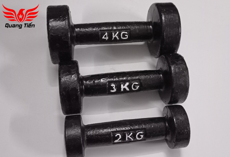 Tạ tay gang đúc loại đẹp 2022 6 kg ( giá 1 quả )