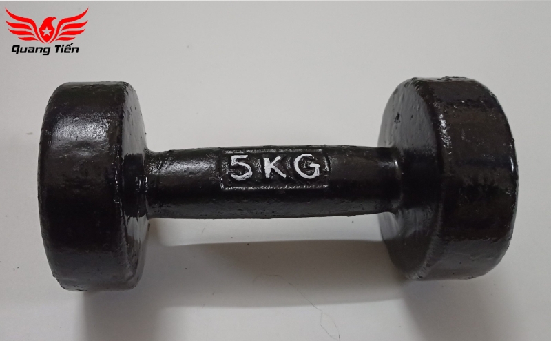 Tạ tay gang đúc loại đẹp 2022 6 kg ( giá 1 quả )