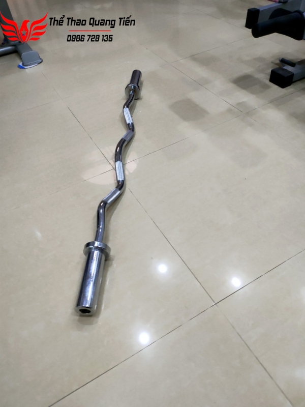 Đòn tạ hình chữ Z phi 50 nhập khẩu Iron Bull siêu đẹp QT308 (Chiếc)