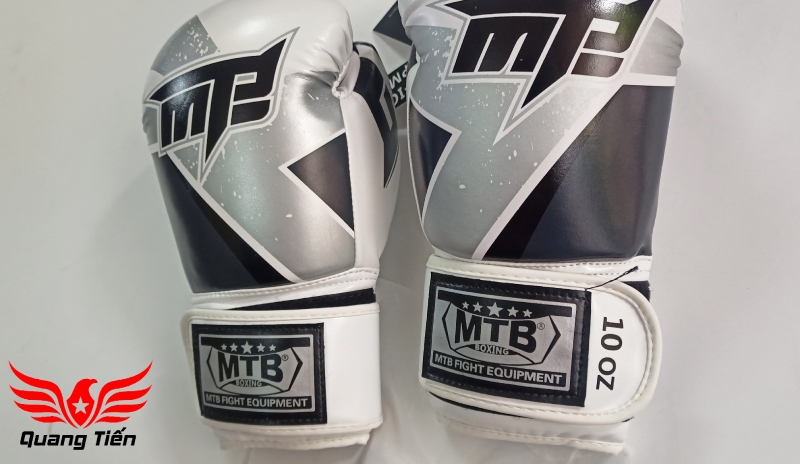 Găng tay Boxing Max MTB màu trắng