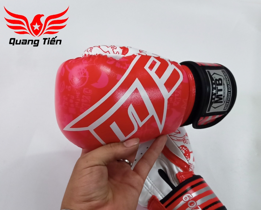 Găng tay boxing mini màu đỏ cho trẻ em MTB 6oz 5.0