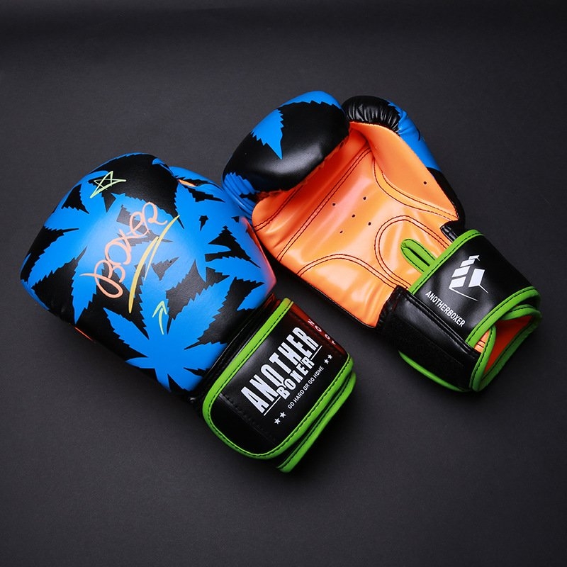 GĂNG TAY BOXING ANOTHER new 6.0 2024 - Màu xanh đâm