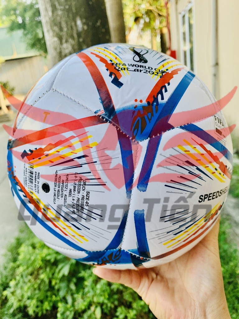 bóng may worldcup số 5 tặng kèm kim lưới  cao cấp chính hãng
