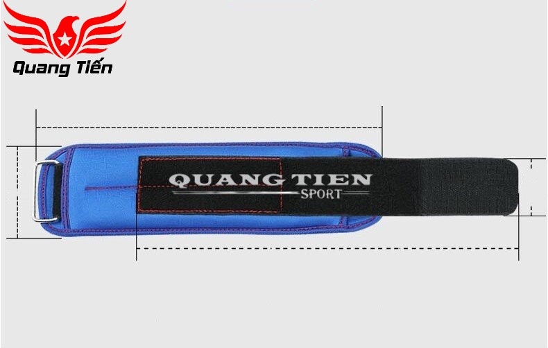 Tạ đeo chân - đeo tay ABJ cao cấp chính hãng 0.5kg-1kg-1.5kg-2kg