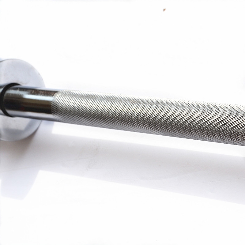 Thanh đòn tạ thẳng, chất liệu thép mạ inox phi 50 (1,8m-2,2m)